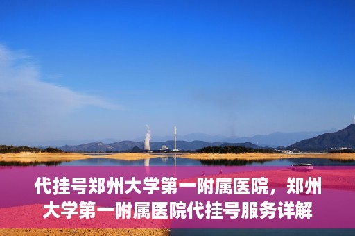 代挂号郑州大学第一附属医院，郑州大学第一附属医院代挂号服务详解