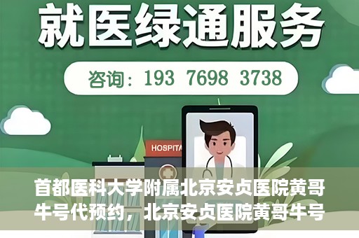 首都医科大学附属北京安贞医院黄哥牛号代预约，北京安贞医院黄哥牛号预约服务解析