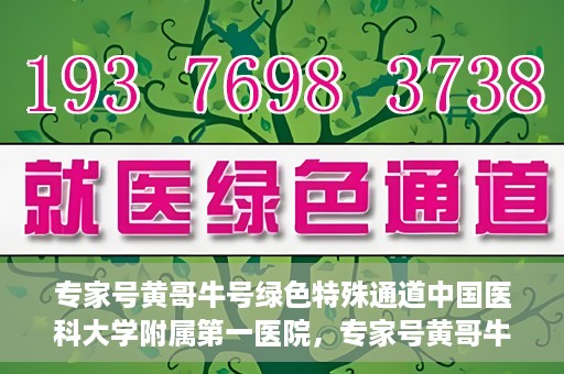 专家号黄哥牛号绿色特殊通道中国医科大学附属第一医院，专家号黄哥牛号，中国医科大学附属第一医院开辟绿色特殊通道