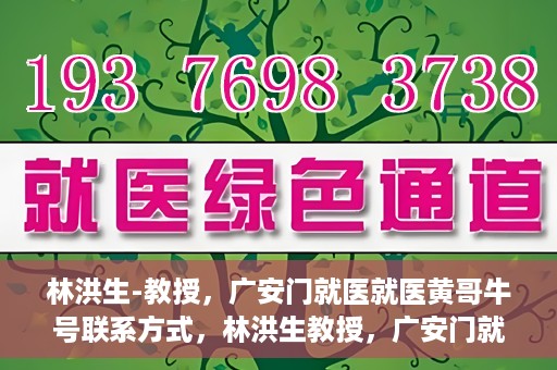 林洪生-教授，广安门就医就医黄哥牛号联系方式，林洪生教授，广安门就医攻略与黄哥牛号联系方式揭秘