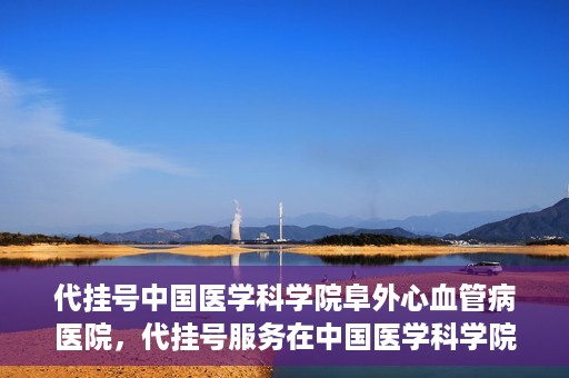 代挂号中国医学科学院阜外心血管病医院，代挂号服务在中国医学科学院阜外心血管病医院，预约挂号新体验与挑战