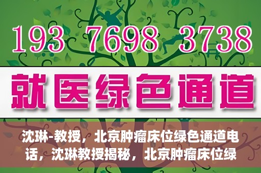 沈琳-教授，北京肿瘤床位绿色通道电话，沈琳教授揭秘，北京肿瘤床位绿色通道电话直达服务