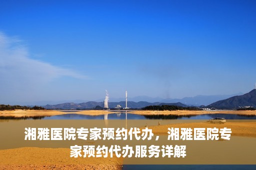 湘雅医院专家预约代办，湘雅医院专家预约代办服务详解