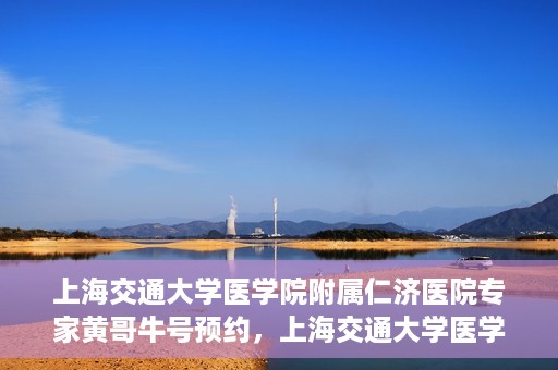 上海交通大学医学院附属仁济医院专家黄哥牛号预约，上海交通大学医学院附属仁济医院专家黄哥牛号预约指南解析