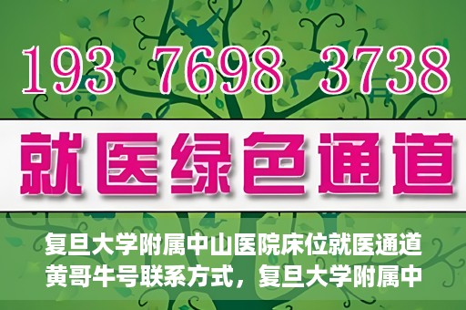 复旦大学附属中山医院床位就医通道黄哥牛号联系方式，复旦大学附属中山医院床位就医通道，黄哥牛号联系方式全解析