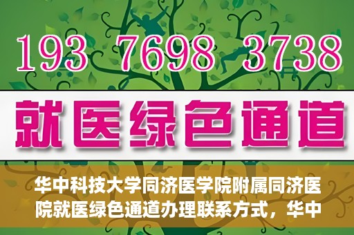 华中科技大学同济医学院附属同济医院就医绿色通道办理联系方式，华中科技大学同济医学院附属同济医院就医绿色通道办理指南及联系方式