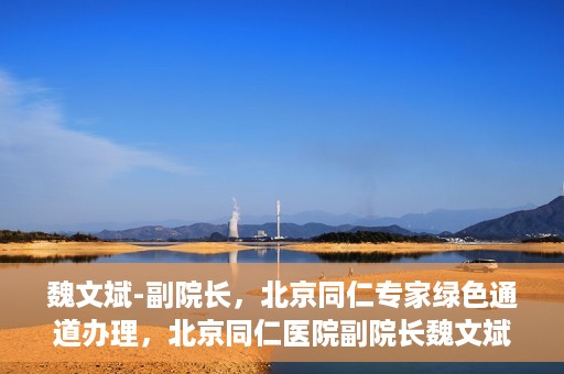 魏文斌-副院长，北京同仁专家绿色通道办理，北京同仁医院副院长魏文斌，专家绿色通道办理详解