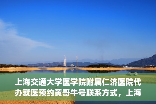 上海交通大学医学院附属仁济医院代办就医预约黄哥牛号联系方式，上海交通大学医学院附属仁济医院就医预约联系方式及黄哥牛号代办服务标题建议，仁济医院预约就医攻略，黄哥牛号代办服务联系方式全解析。