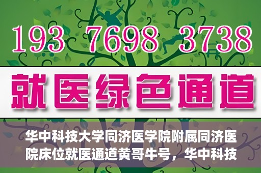 华中科技大学同济医学院附属同济医院床位就医通道黄哥牛号，华中科技大学同济医院床位就医通道，黄哥牛号助您轻松就医