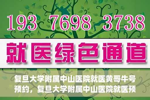 复旦大学附属中山医院就医黄哥牛号预约，复旦大学附属中山医院就医预约系统升级，黄哥牛号预约新体验