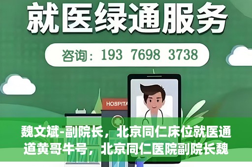 魏文斌-副院长，北京同仁床位就医通道黄哥牛号，北京同仁医院副院长魏文斌揭秘，床位就医通道背后的黄哥牛号故事