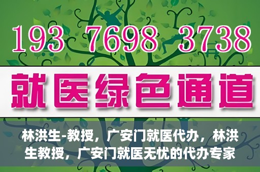 林洪生-教授，广安门就医代办，林洪生教授，广安门就医无忧的代办专家