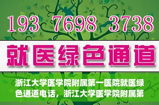 浙江大学医学院附属第一医院就医绿色通道电话，浙江大学医学院附属第一医院就医绿色通道服务热线解析及体验分享
