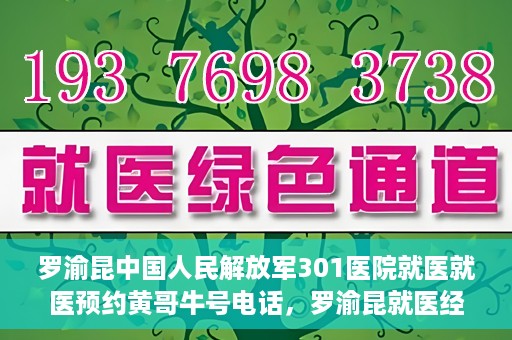 罗渝昆中国人民解放军301医院就医就医预约黄哥牛号电话，罗渝昆就医经历揭秘，中国人民解放军301医院预约背后的故事与黄哥牛号电话曝光