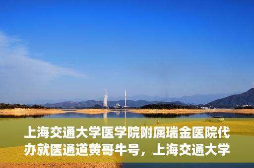 上海交通大学医学院附属瑞金医院代办就医通道黄哥牛号，上海交通大学医学院附属瑞金医院就医通道代办服务黄哥牛号解析
