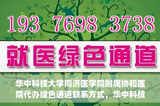 华中科技大学同济医学院附属协和医院代办绿色通道联系方式，华中科技大学同济医学院附属协和医院绿色通道代办联系方式揭秘