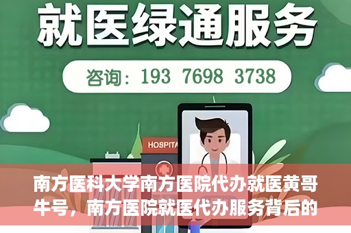 南方医科大学南方医院代办就医黄哥牛号，南方医院就医代办服务背后的故事，黄哥牛号引领就医新风尚