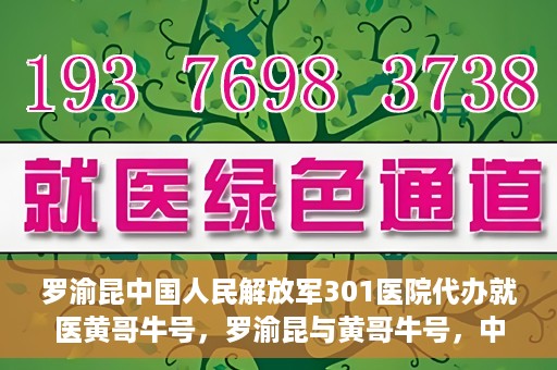 罗渝昆中国人民解放军301医院代办就医黄哥牛号，罗渝昆与黄哥牛号，中国人民解放军301医院就医代办服务解析
