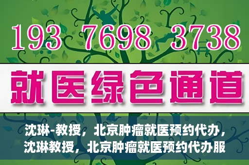 沈琳-教授，北京肿瘤就医预约代办，沈琳教授，北京肿瘤就医预约代办服务详解