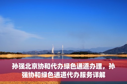 孙强北京协和代办绿色通道办理，孙强协和绿色通道代办服务详解