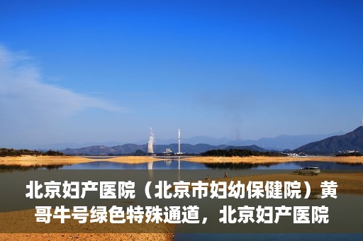 北京妇产医院（北京市妇幼保健院）黄哥牛号绿色特殊通道，北京妇产医院（北京市妇幼保健院）黄哥牛号绿色特殊通道，关爱母婴健康的新路径