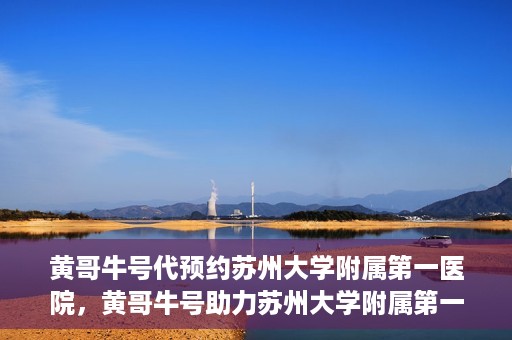 黄哥牛号代预约苏州大学附属第一医院，黄哥牛号助力苏州大学附属第一医院预约服务启动