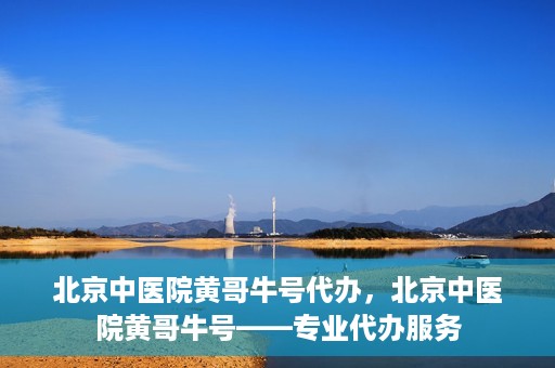 北京中医院黄哥牛号代办，北京中医院黄哥牛号——专业代办服务