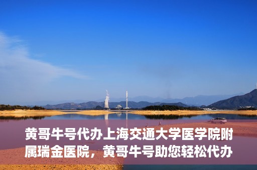 黄哥牛号代办上海交通大学医学院附属瑞金医院，黄哥牛号助您轻松代办上海交通大学医学院附属瑞金医院事务