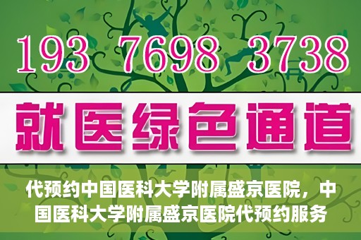 代预约中国医科大学附属盛京医院，中国医科大学附属盛京医院代预约服务指南
