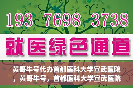 黄哥牛号代办首都医科大学宣武医院，黄哥牛号，首都医科大学宣武医院代办服务