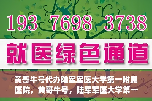 黄哥牛号代办陆军军医大学第一附属医院，黄哥牛号，陆军军医大学第一附属医院代办服务详解
