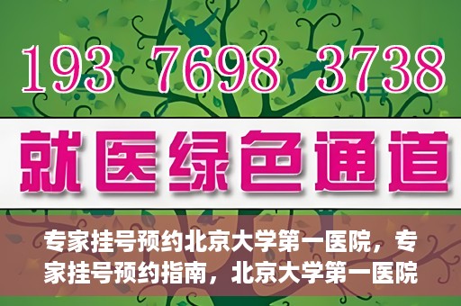 专家挂号预约北京大学第一医院，专家挂号预约指南，北京大学第一医院就医攻略
