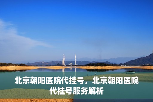 北京朝阳医院代挂号，北京朝阳医院代挂号服务解析