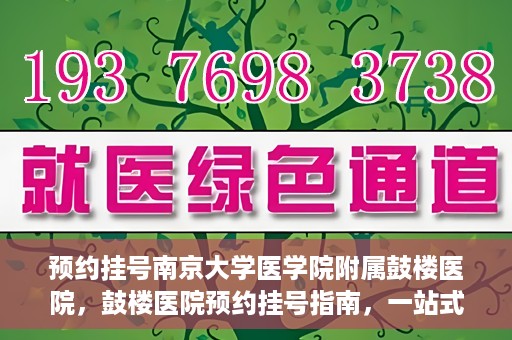 预约挂号南京大学医学院附属鼓楼医院，鼓楼医院预约挂号指南，一站式解决您的就医预约需求