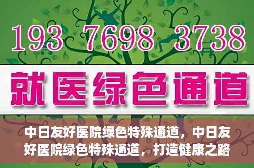 中日友好医院绿色特殊通道，中日友好医院绿色特殊通道，打造健康之路的新篇章