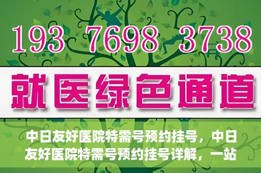 中日友好医院特需号预约挂号，中日友好医院特需号预约挂号详解，一站式解决您的就医难题