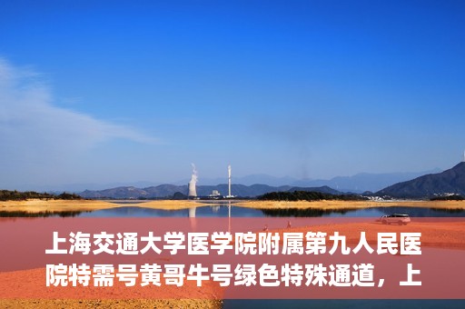 上海交通大学医学院附属第九人民医院特需号黄哥牛号绿色特殊通道，上海交通大学医学院附属第九人民医院特需号黄哥牛号，绿色特殊通道解析
