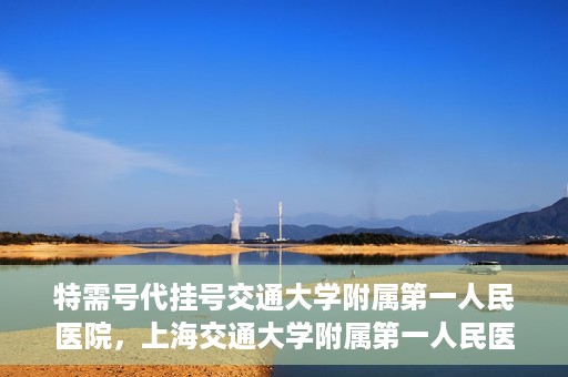 特需号代挂号交通大学附属第一人民医院，上海交通大学附属第一人民医院特需号代挂号服务解析