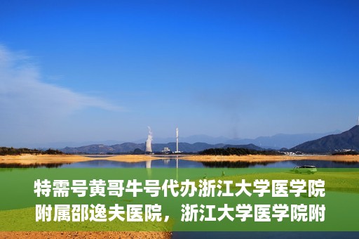 特需号黄哥牛号代办浙江大学医学院附属邵逸夫医院，浙江大学医学院附属邵逸夫医院特需号黄哥牛号代办服务