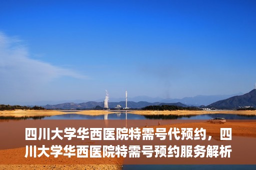 四川大学华西医院特需号代预约，四川大学华西医院特需号预约服务解析